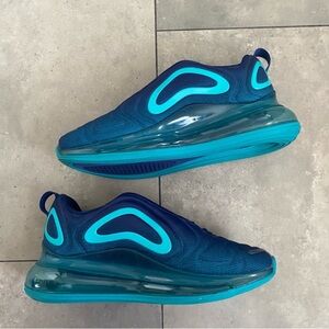 Nike Air Max 720 nightshade blue teal size 6Y or Women's 7.5